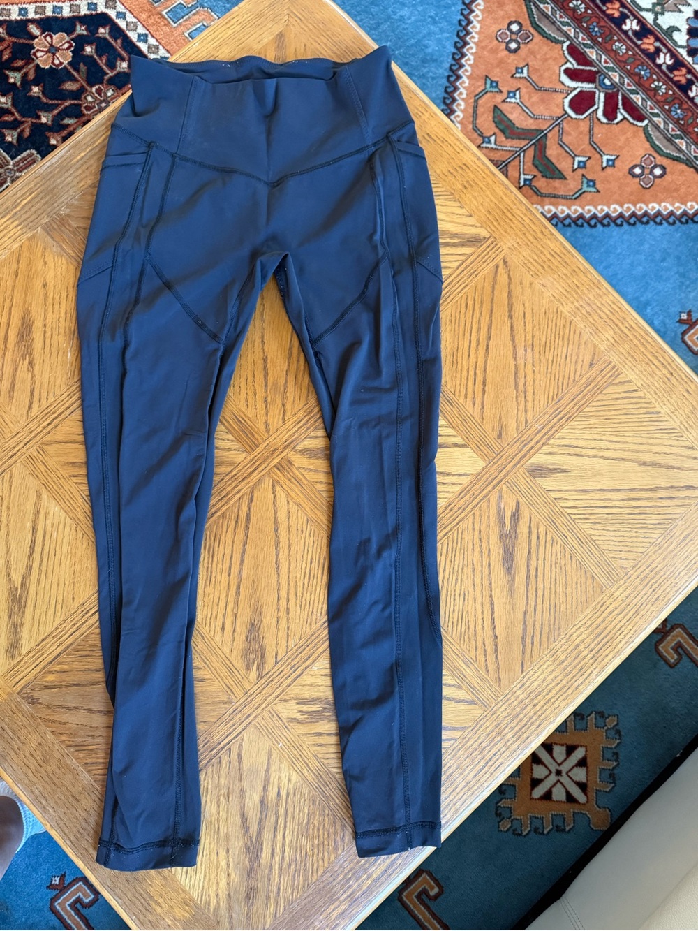 Lululemon High-Rise Sculpting Leggings — Black